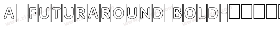 a_FuturaRound Bold字体转换